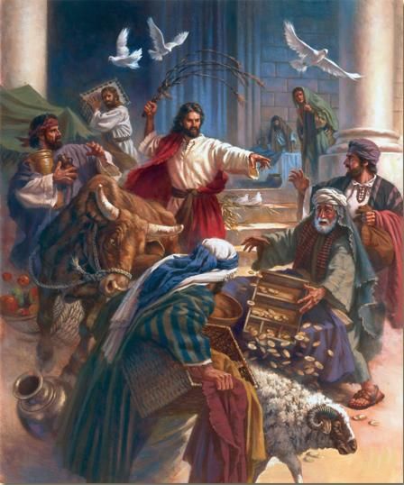Christ Cleanses the Temple